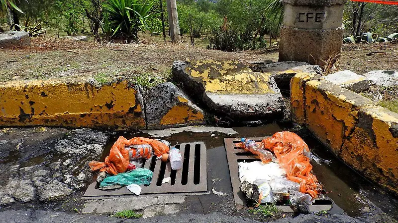 Valle de México “ahogado” entre basura, cascajo y lluvias atípicas [Fotorreportaje]
